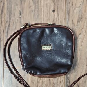 Carryland Women’s Mini Brown Black Crossbody Bag